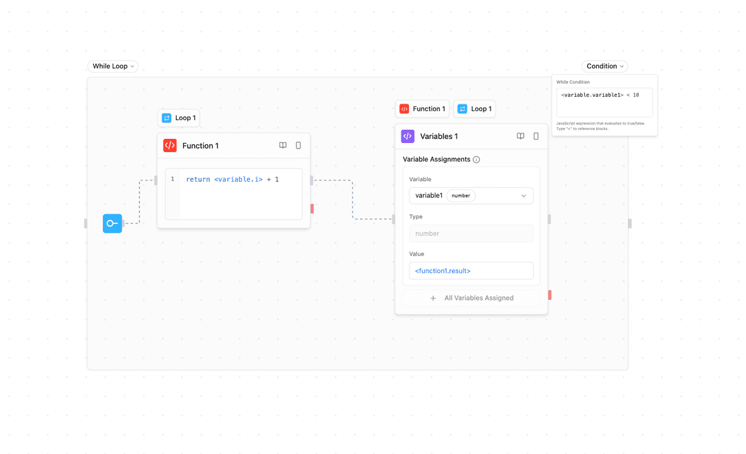 While Loop with condition