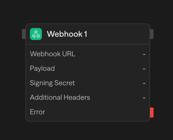 Webhook Block