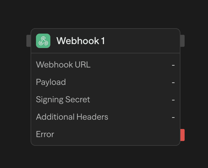 Bloque Webhook