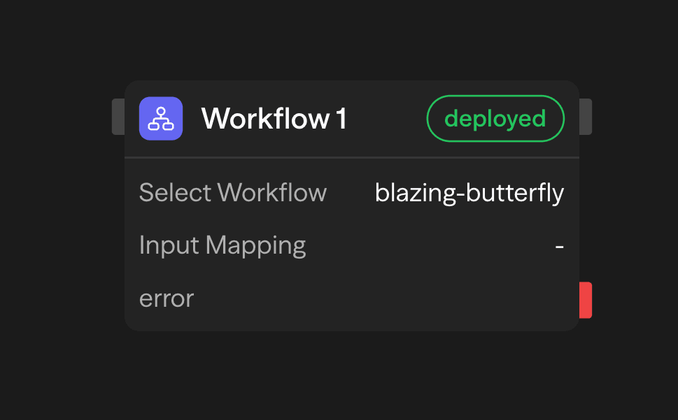 Configuración del bloque de flujo de trabajo