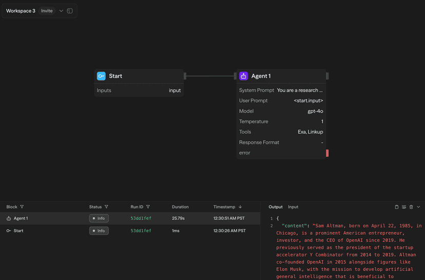 Real-time Console Panel
