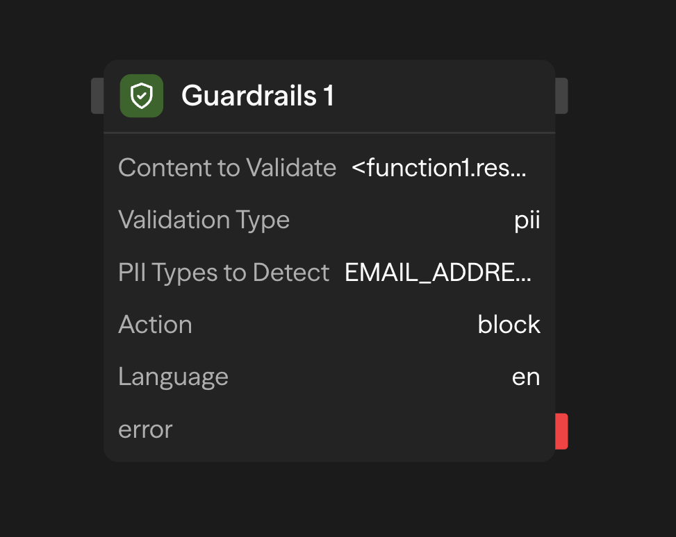 Bloque de barandillas de protección